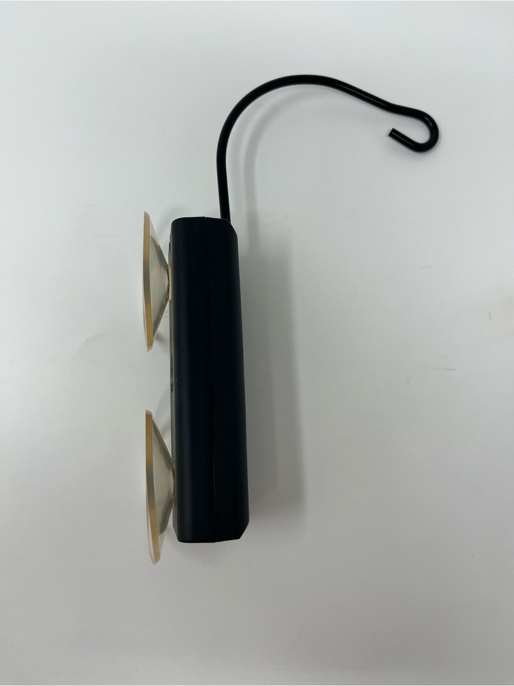 Black Classic Window Hook With Suction Cups For Bird Feeders